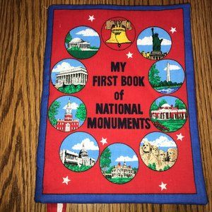 My First Book of National Monuments cloth book New